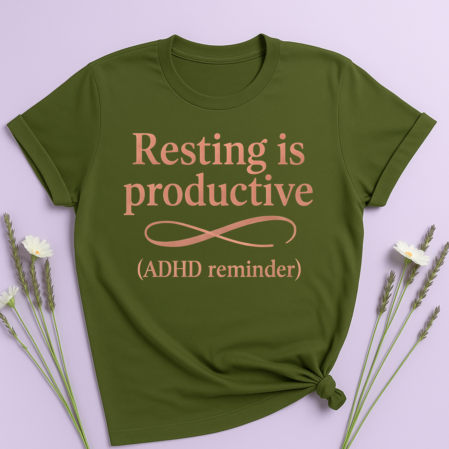 Resting is productive T-shirt