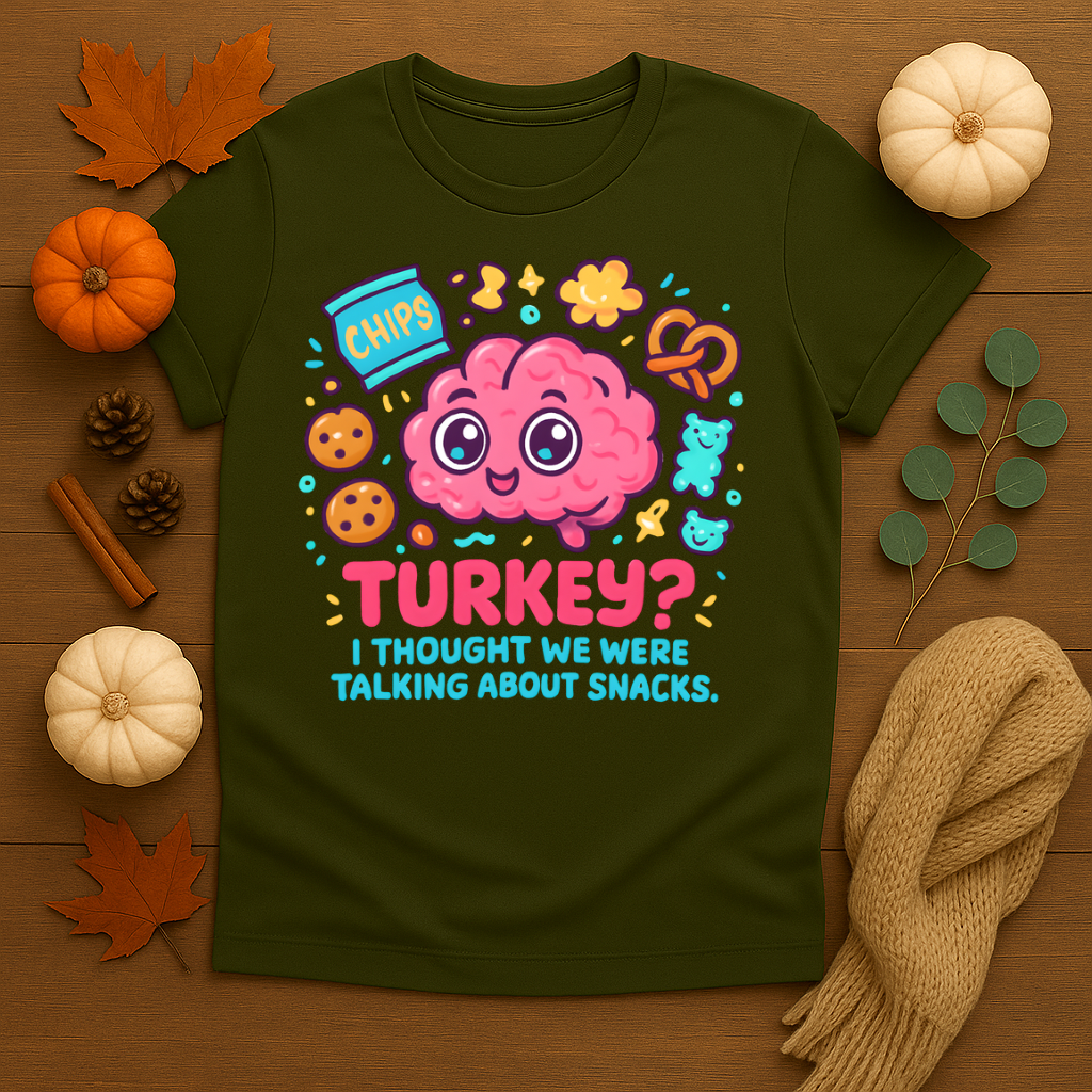 I Thought We Were Talking About Snacks T-shirt