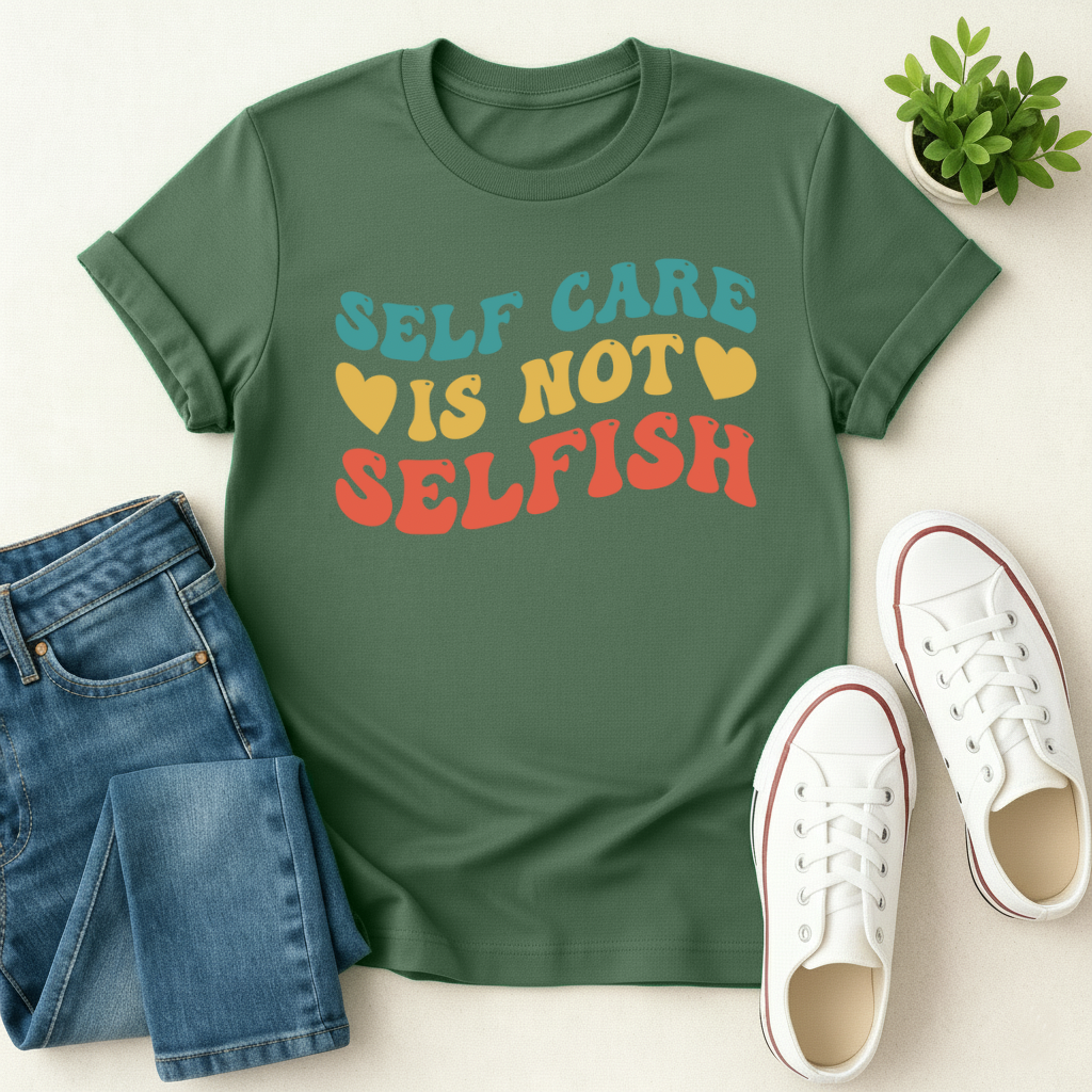 Self Care is not Selfish T-shirt