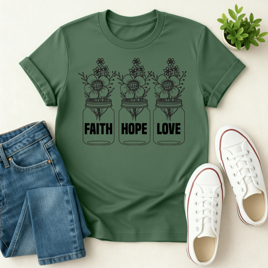 Faith Hope Love T-shirt