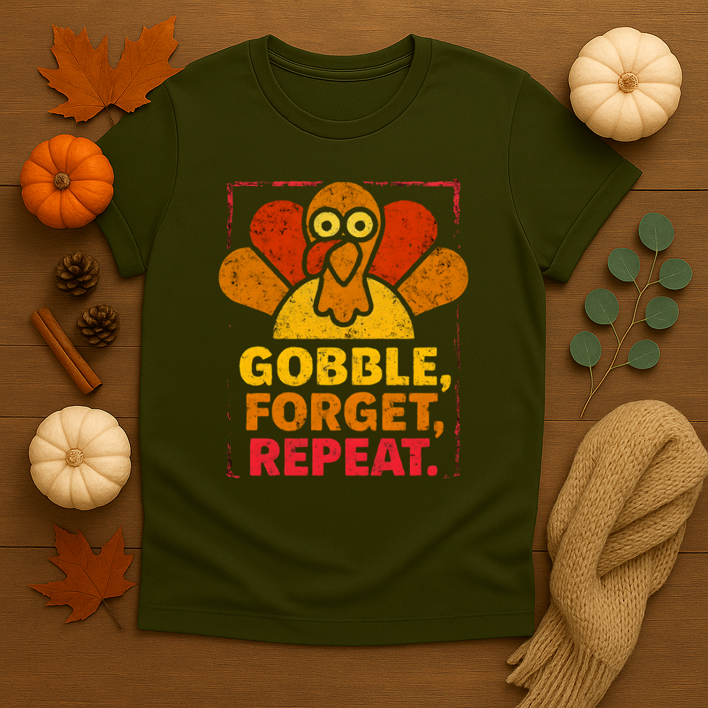 Gobble Forget Repeat T-shirt