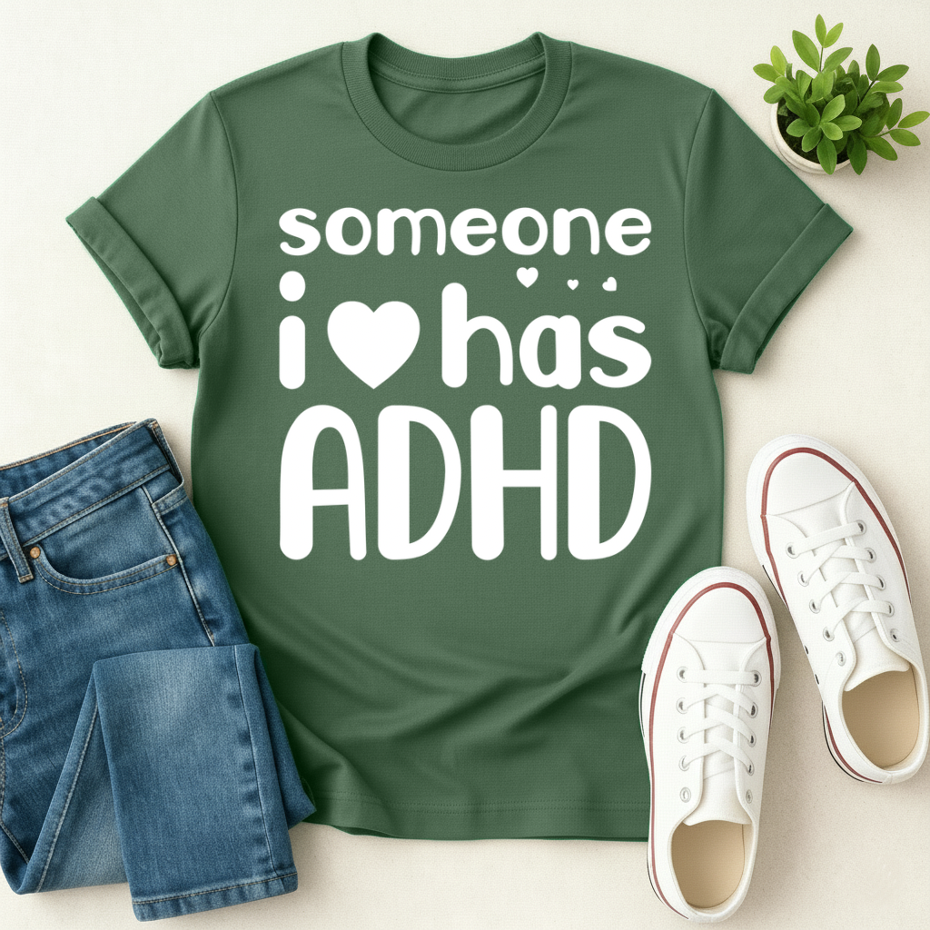 Someone I Love has ADHD T-shirt