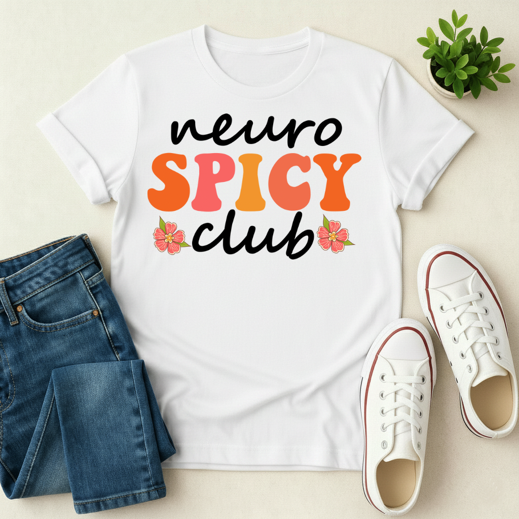 Neurospicy Club T-shirt