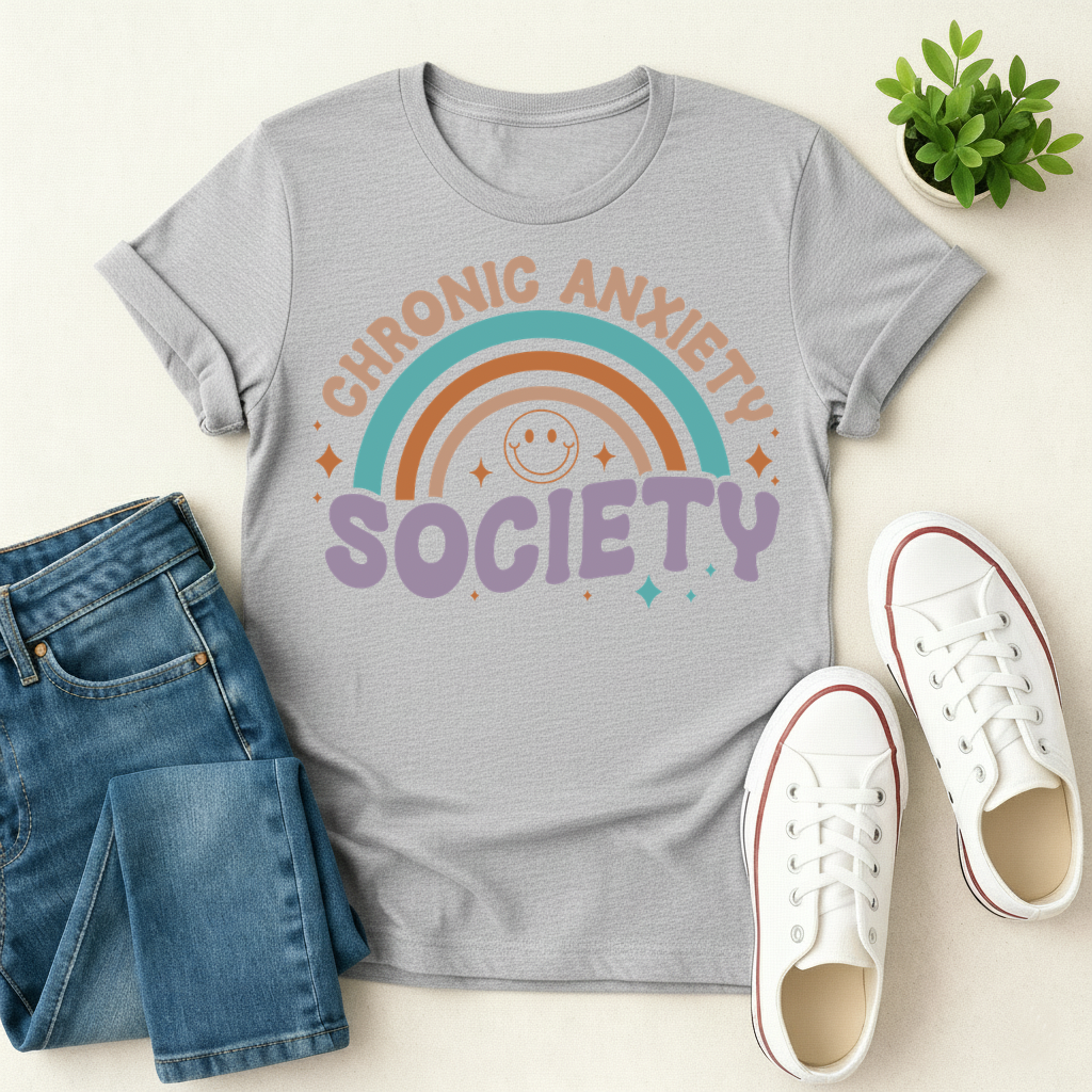 Chronic Anxiety Society T-shirt