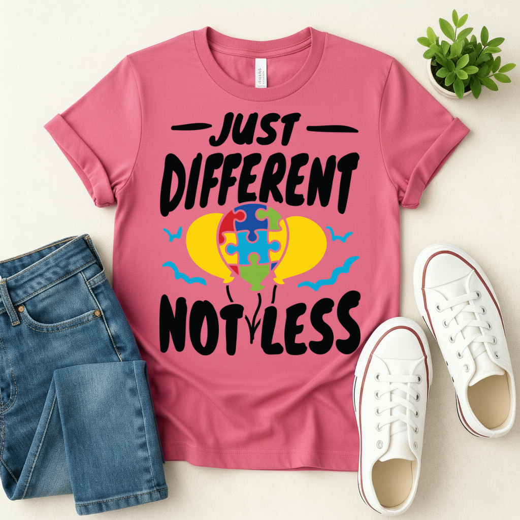 Just Different Not Less T-shirt