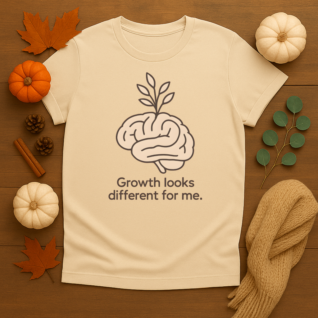 Growth looks Different on Me T-shirt
