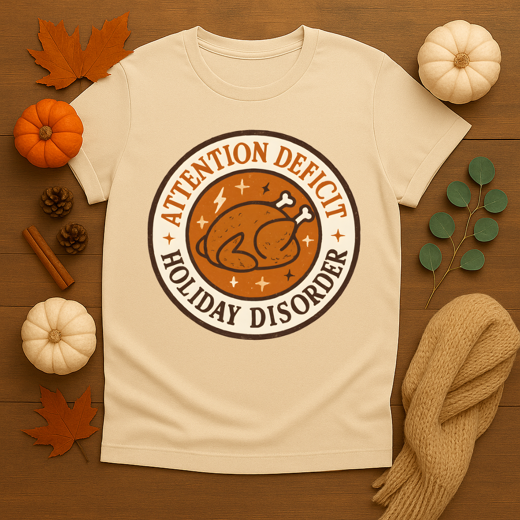 Attention Deficit Holiday Disorder T-shirt