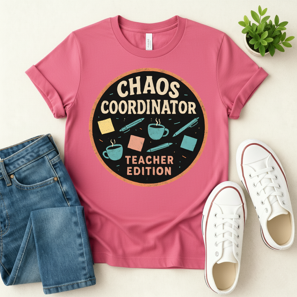 Chaos Coordinator Teacher Edition T-shirt