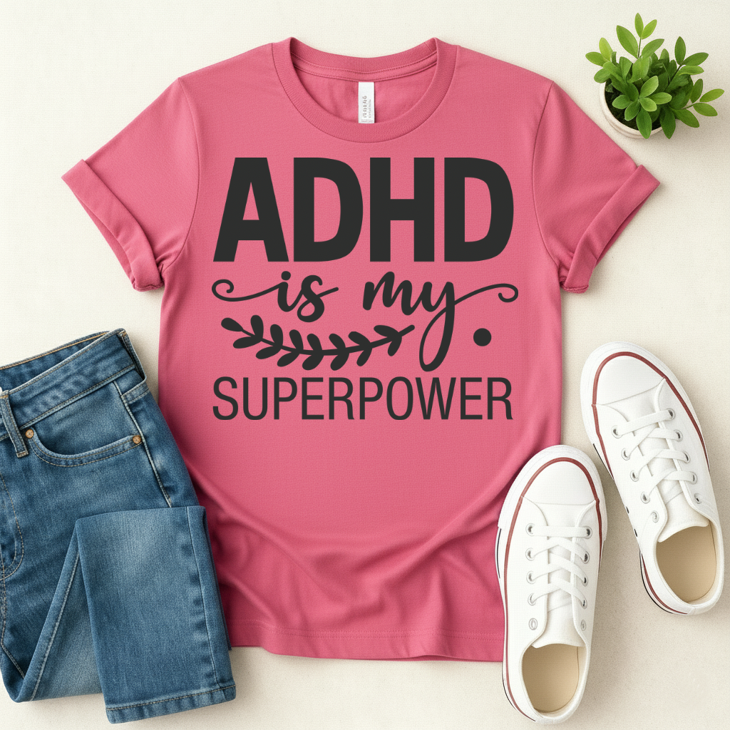 ADHD is my Superpower T-shirt