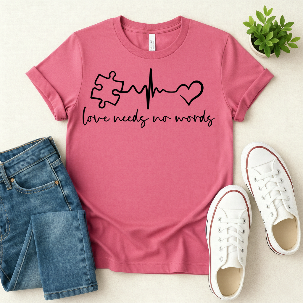 Love Needs No Words T-shirt
