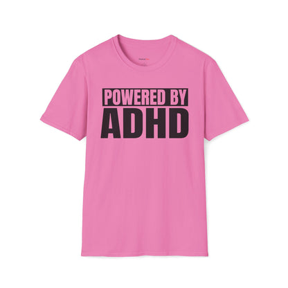 Powered by ADHD T-shirt