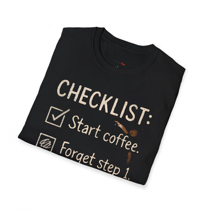 ADHD Checklist T-shirt