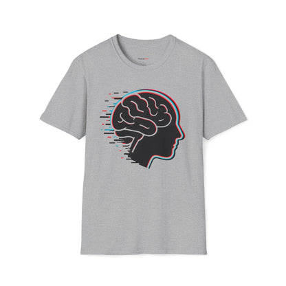 ADHD Glitch brain burst T-shirt