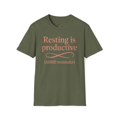 Resting is productive T-shirt