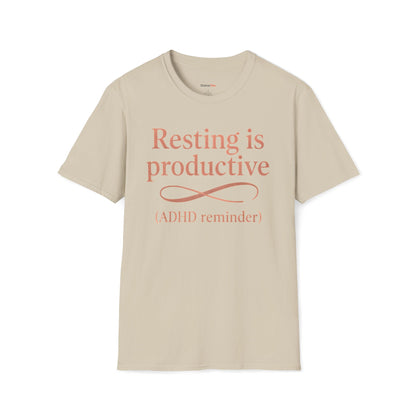 Resting is productive T-shirt