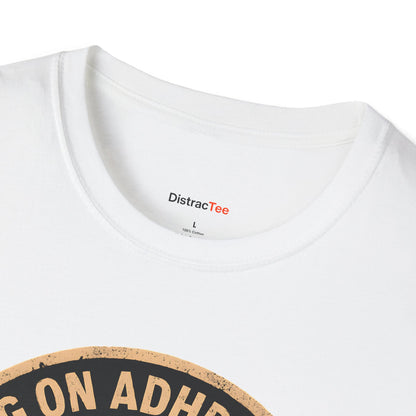 Running on ADHD and Coffee T-shirt