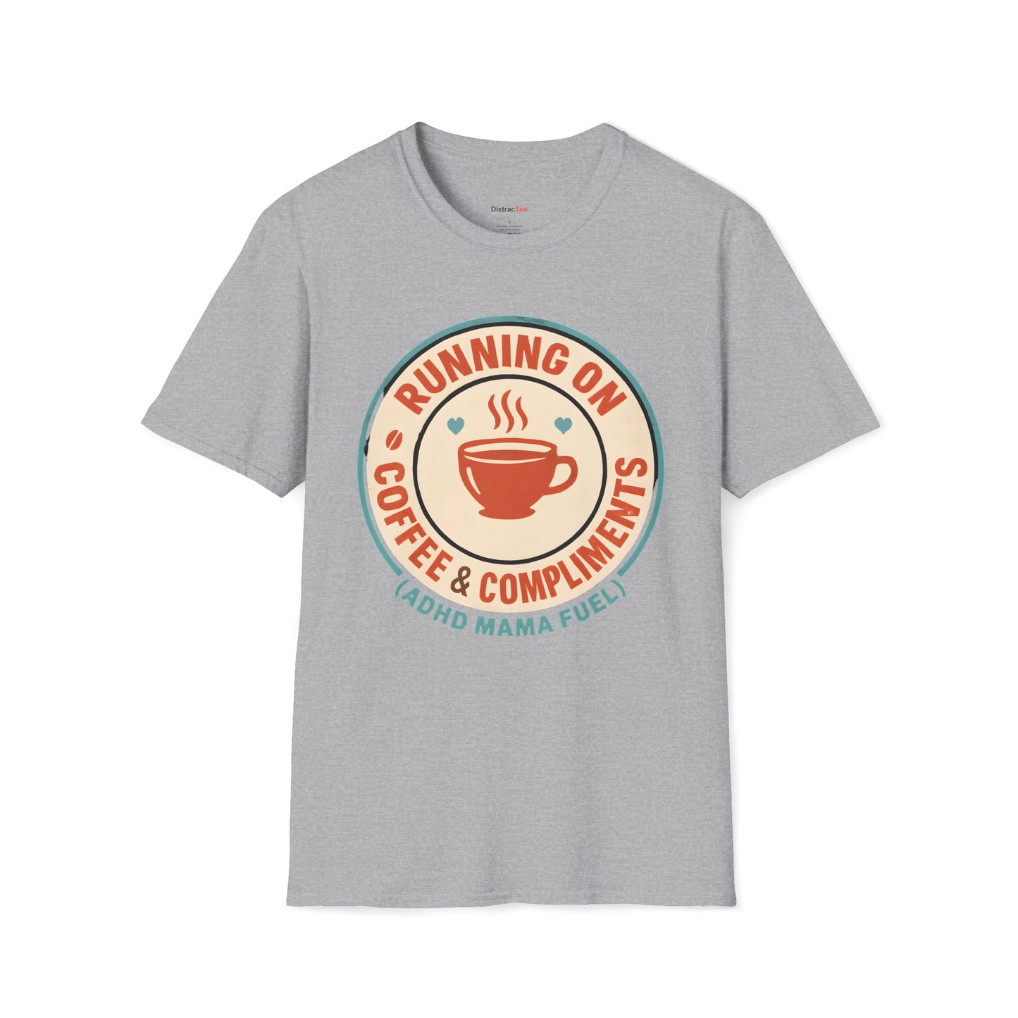 Running on Coffee and Compliments T-shirt