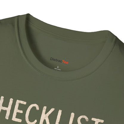ADHD Checklist T-shirt