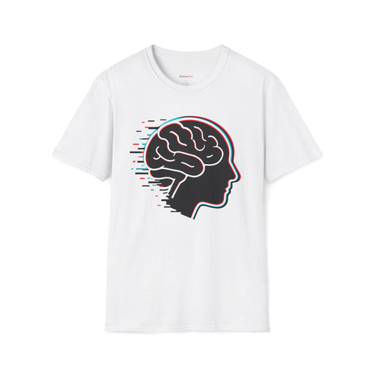 ADHD Glitch brain burst T-shirt