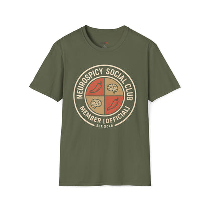 Neurospicy Social Club T-shirt