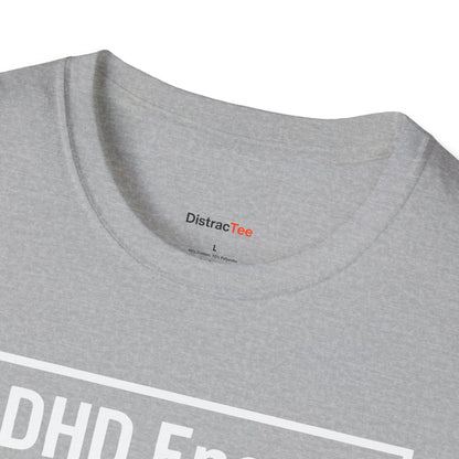 ADHD Nutrition Label T-shirt