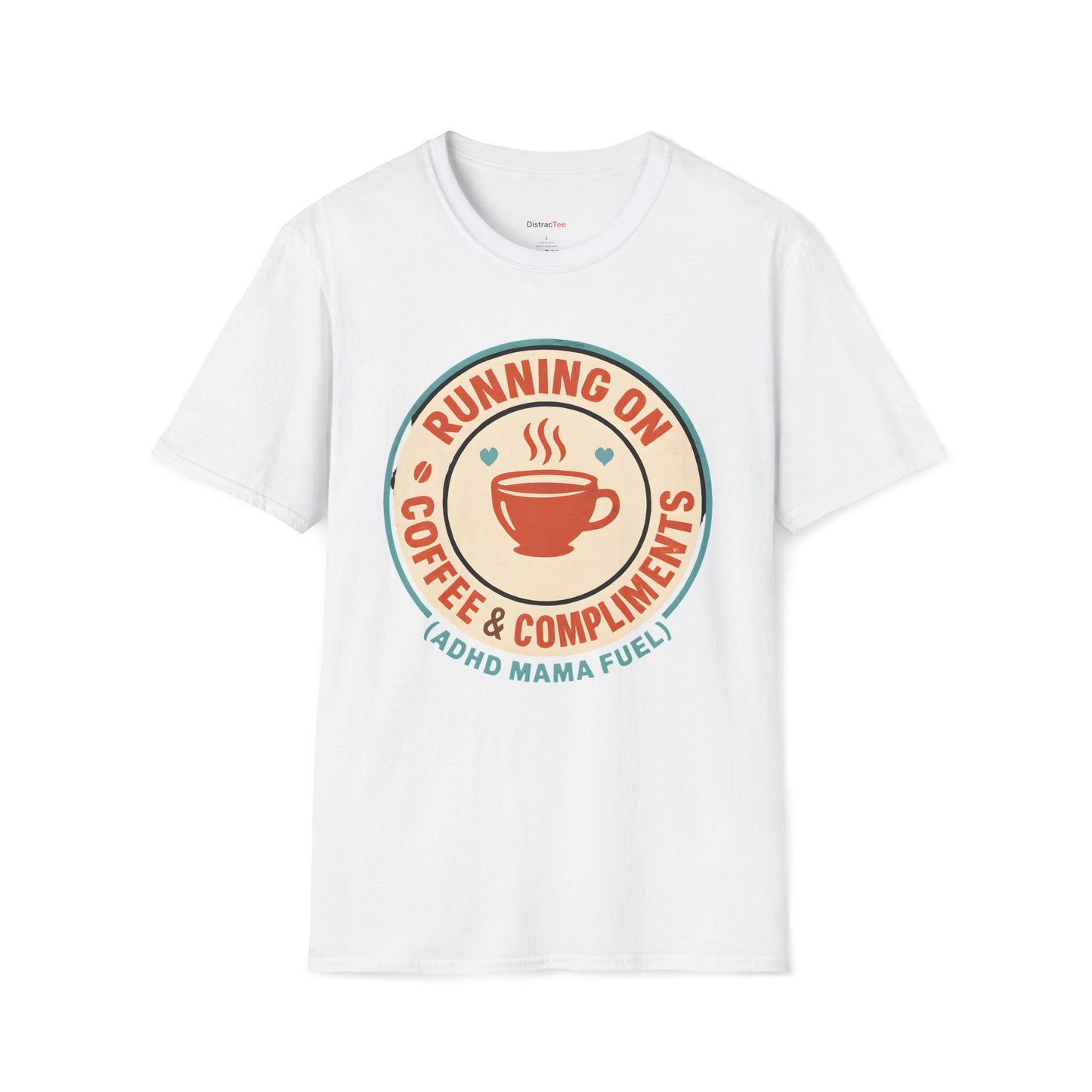 Running on Coffee and Compliments T-shirt