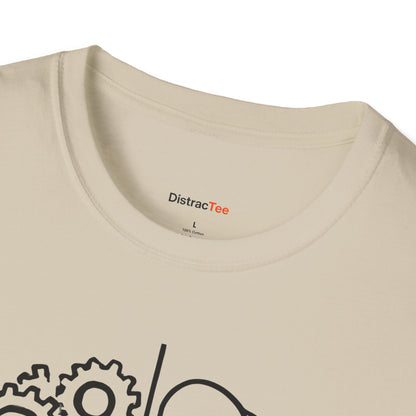 ADHD Brain Cogwheel T-shirt