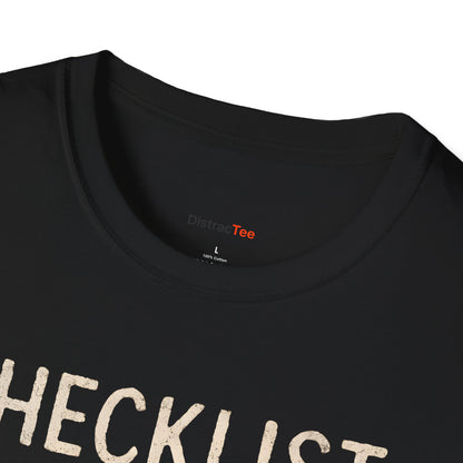 ADHD Checklist T-shirt