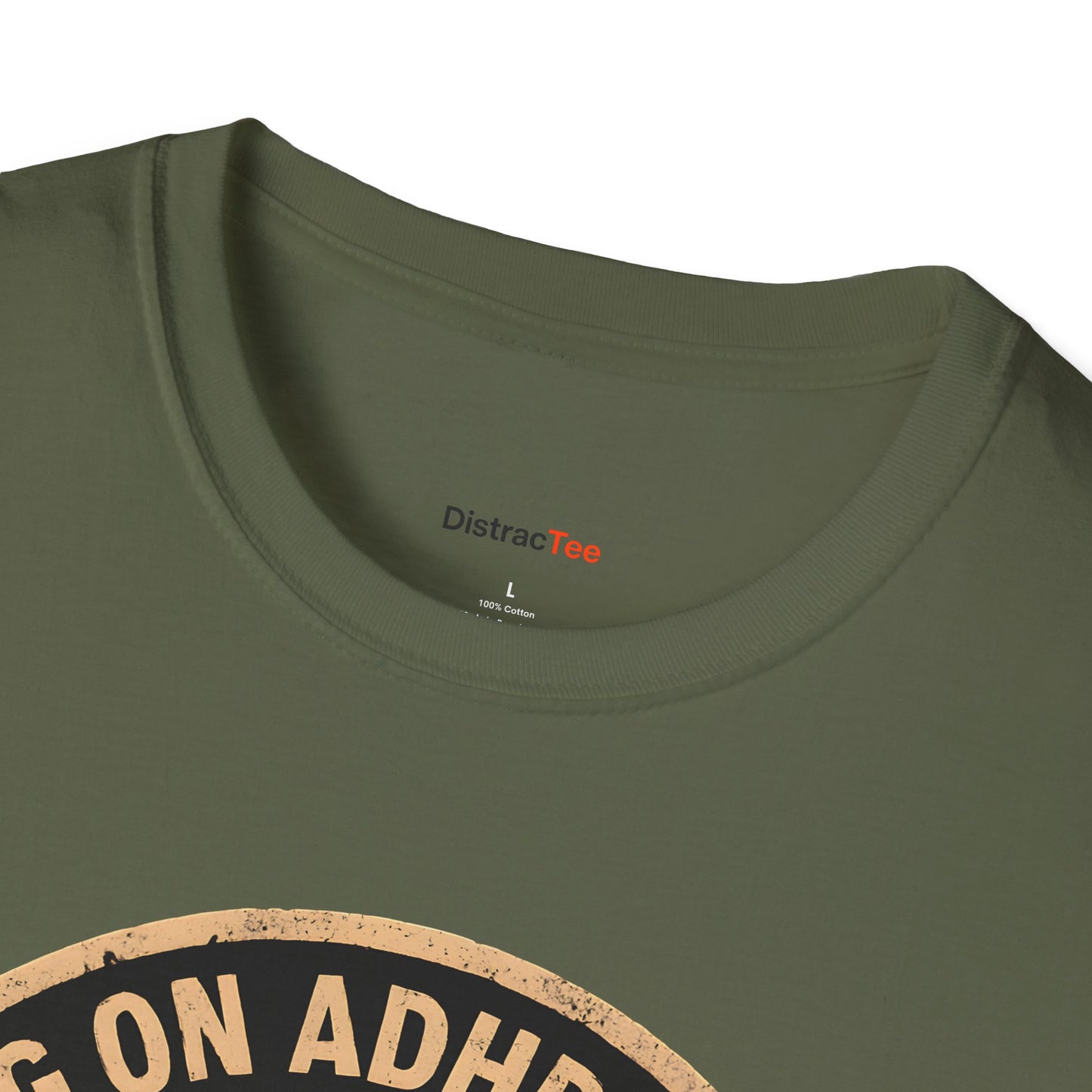 Running on ADHD and Coffee T-shirt