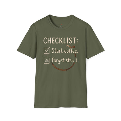 ADHD Checklist T-shirt