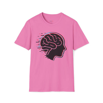 ADHD Glitch brain burst T-shirt