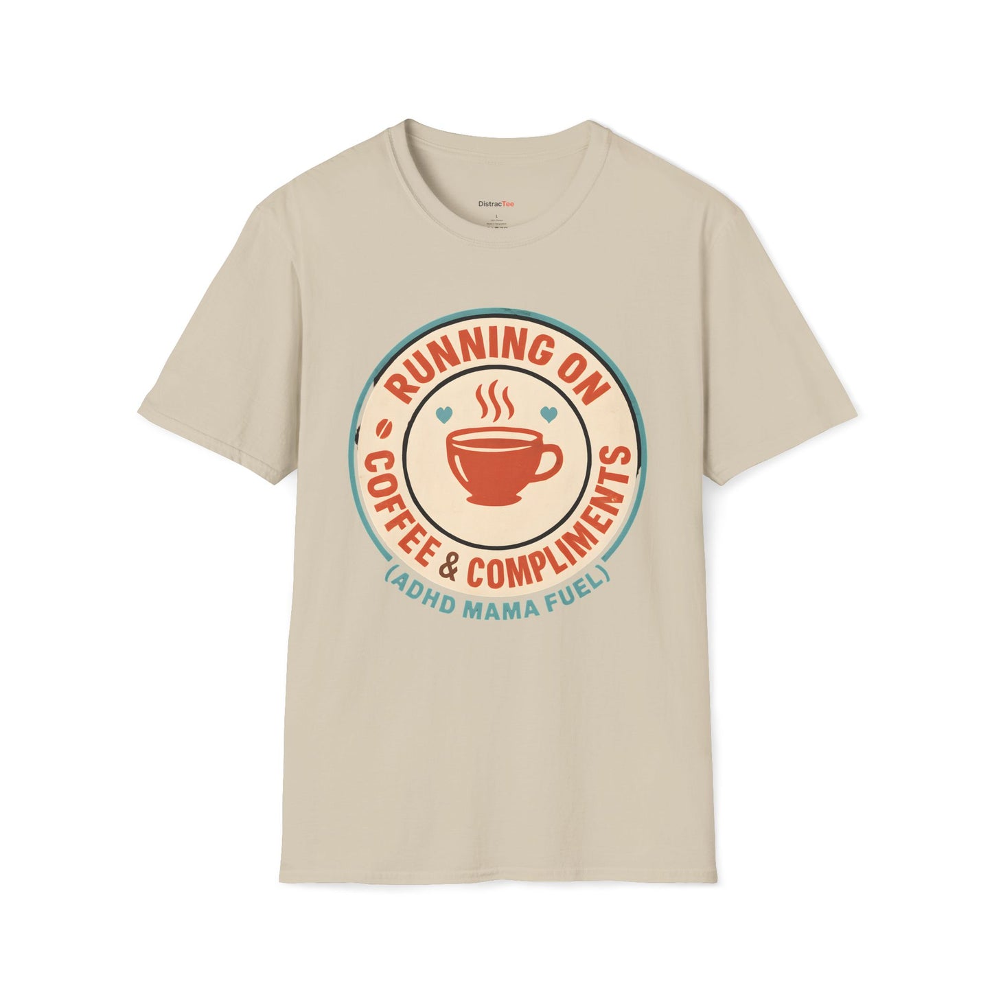 Running on Coffee and Compliments T-shirt