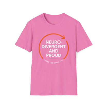 Neurodivergent and Proud T-shirt
