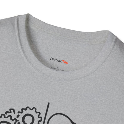 ADHD Brain Cogwheel T-shirt