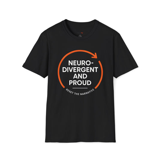 Neurodivergent and Proud T-shirt