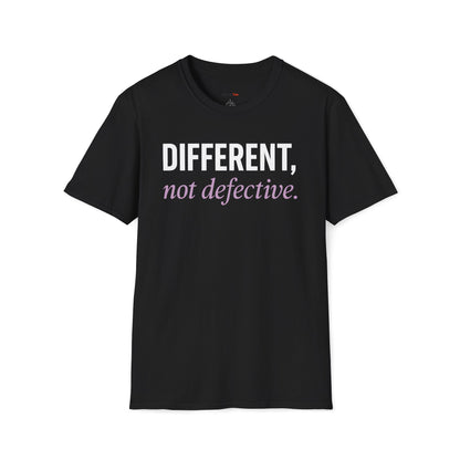 Different, not defective T-shirt