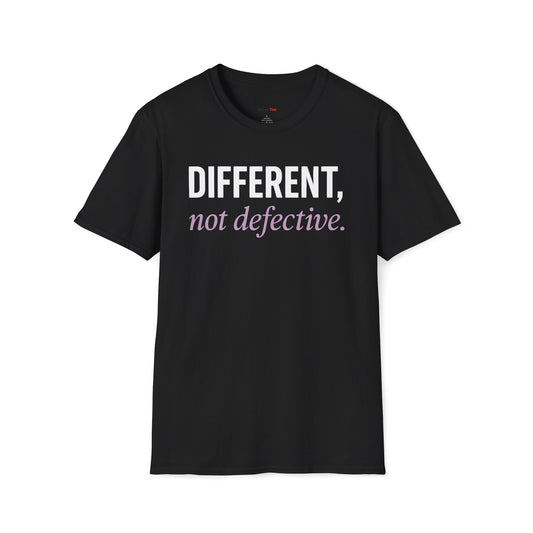 Different, not defective T-shirt