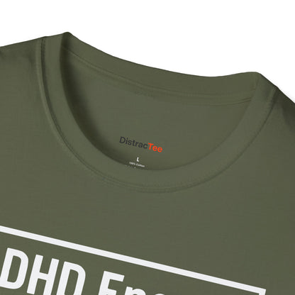 ADHD Nutrition Label T-shirt