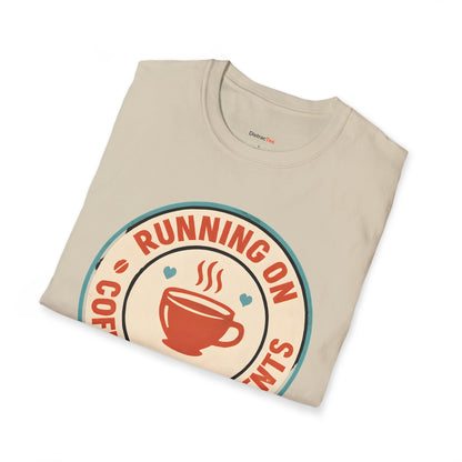 Running on Coffee and Compliments T-shirt