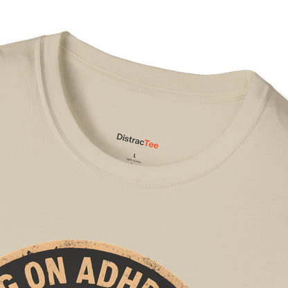 Running on ADHD and Coffee T-shirt
