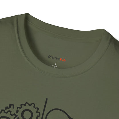 ADHD Brain Cogwheel T-shirt