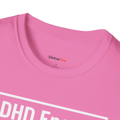 ADHD Nutrition Label T-shirt