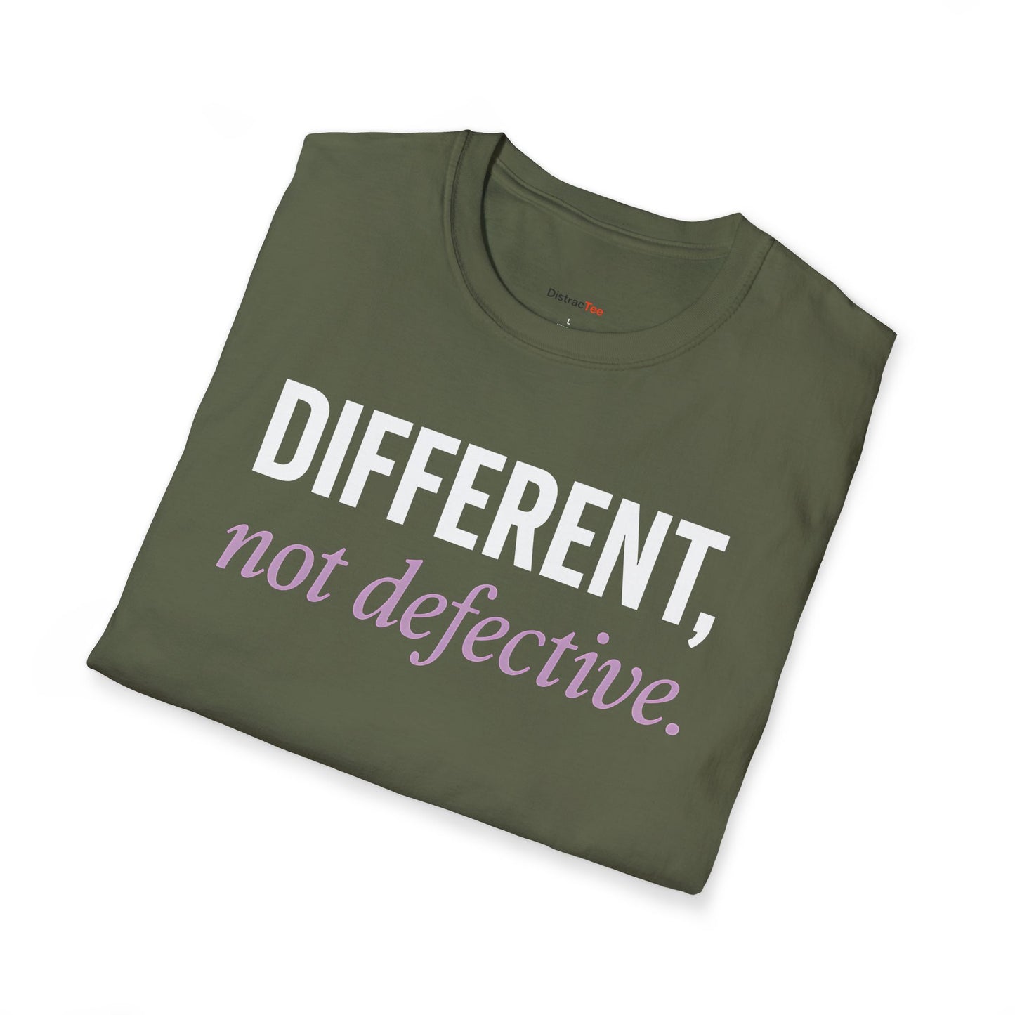 Different, not defective T-shirt