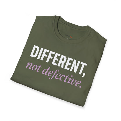 Different, not defective T-shirt