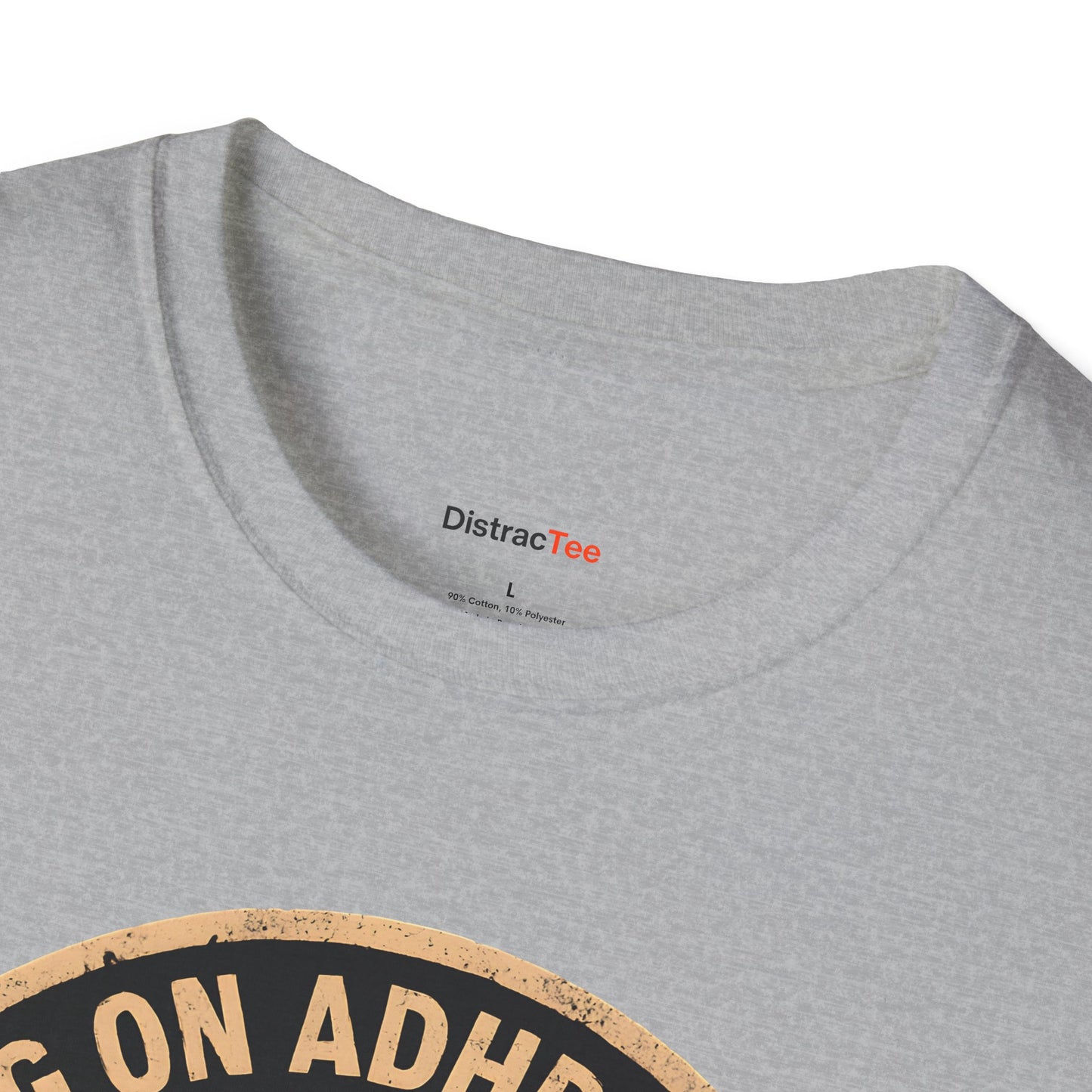 Running on ADHD and Coffee T-shirt