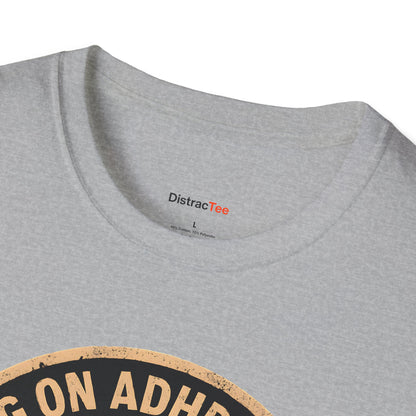 Running on ADHD and Coffee T-shirt