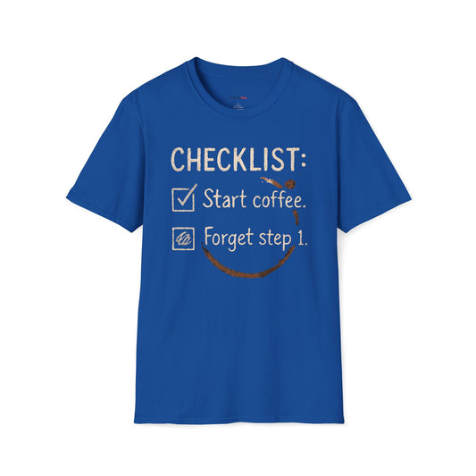 ADHD Checklist T-shirt