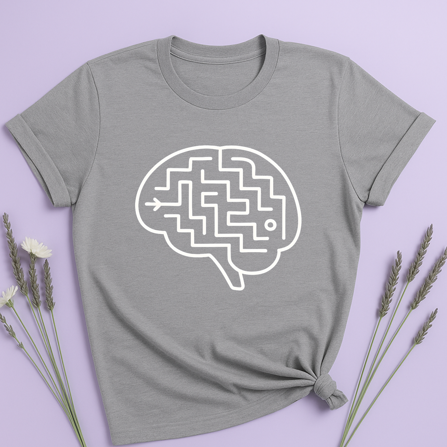 ADHD Brain maze T-shirt