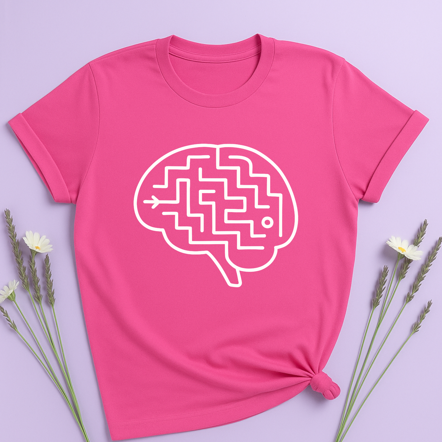 ADHD Brain maze T-shirt