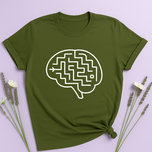 ADHD Brain maze T-shirt